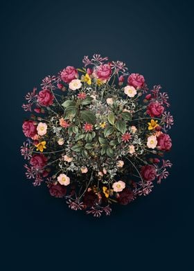 Crossberry Flower Wreath