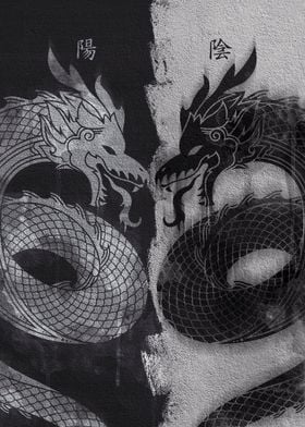 Double Dragons YinYang