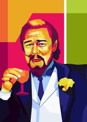 DiCaprio Meme Wpap Pop Art