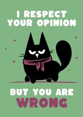 Wrong Opinion Kitty