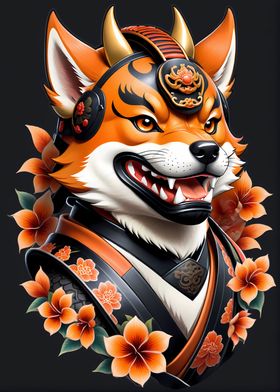 Samurai Shiba Inu