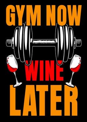 Gym Now wine later Fitness