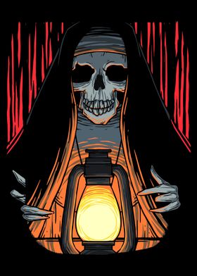 Skull Nun