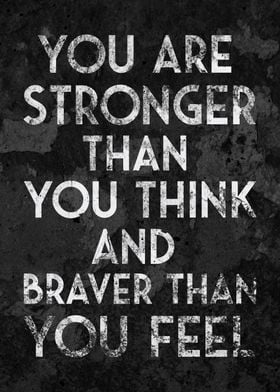 Stronger than you think