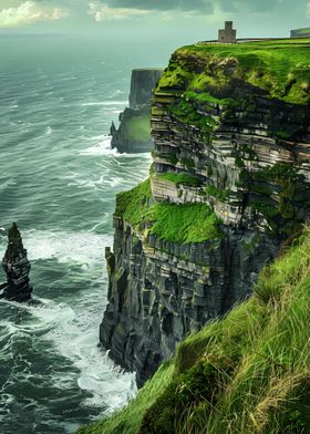 Ireland Dramatic Cliffs 