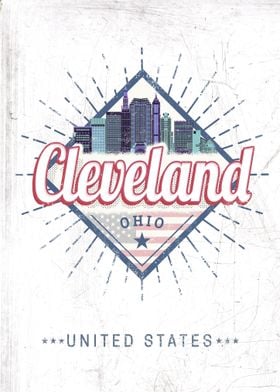 Cleveland City Ohio USA