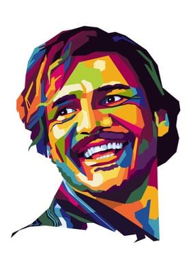 Pedro Pascal Meme Pop Art