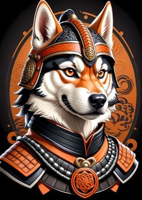 Samurai Shiba Inu