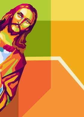 Jesus Wpap pop Art