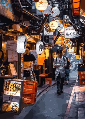 Asian Traditional Market