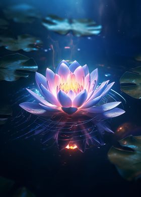 Magic Lotus Flower