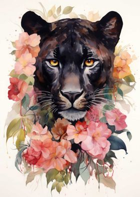 Black Panther Watercolor