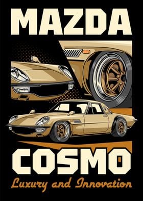 Vintage Cosmo JDM Car