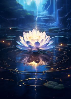 Magic Lotus Flower