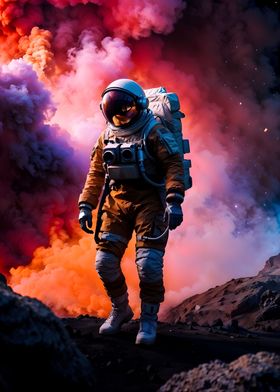 Colorful Astronaut