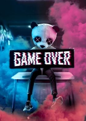 Game over panda