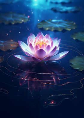 Magic Lotus Flower