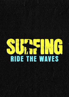 Surfing Ride The Wave 