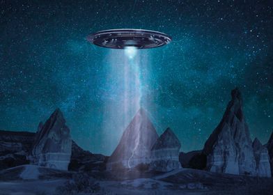 UFO Fantasy Space Travel