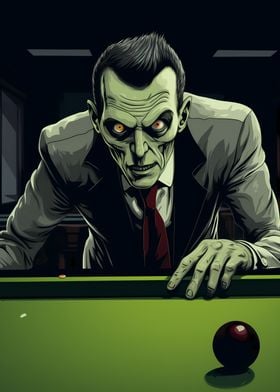 Living Dead playing Pool