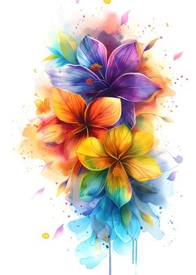 Flowers Watercolor