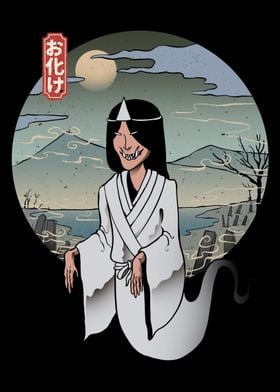 Yukionna yokai ghost 