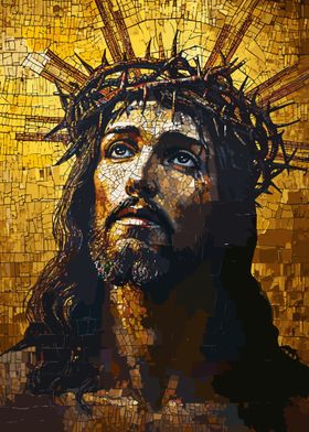 Christ Jesus Mosaic