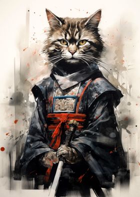 Samurai Neko