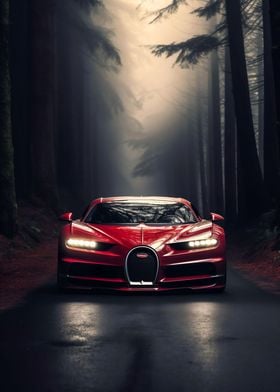 Bugatti Chiron car