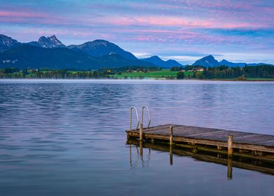 Twilight at the Lake