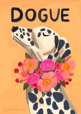 Dalmatian in Vogue