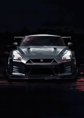 Nissan GTR R35 car