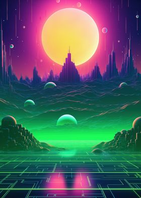 Neon Futurism Unleashed