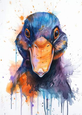 Platypus Watercolor