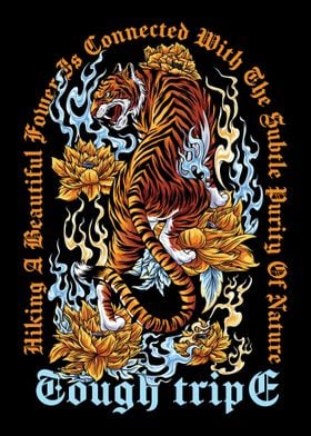 Tiger With Text 