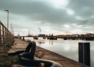 Liffey Morning Stillness