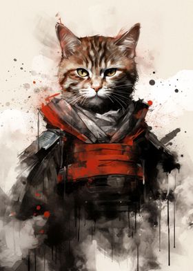 Samurai Neko