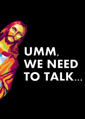 Jesus Wpap Pop Art