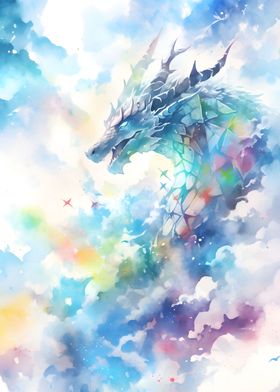 Dragon In Clouds