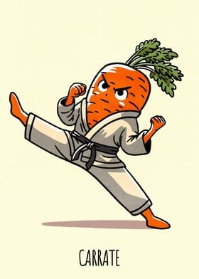 Carrate Karate Carrot