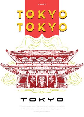 Tokyo big city poster