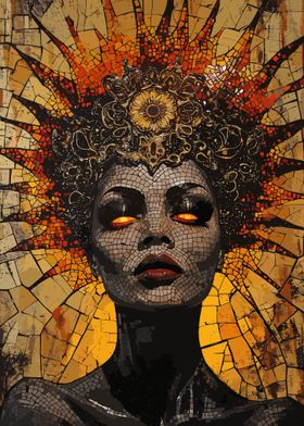 Queen of Fire Mosaic