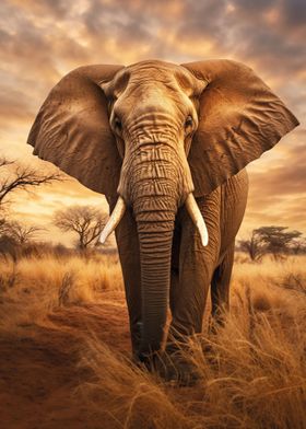 Animals African Elephant