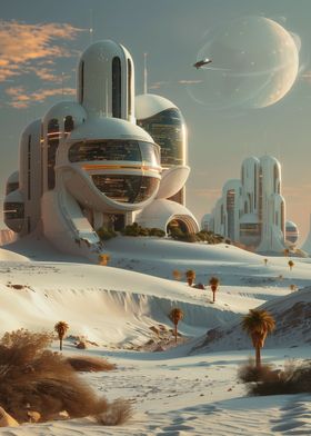 Alien Moon Colony