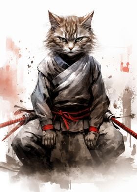 Samurai Neko