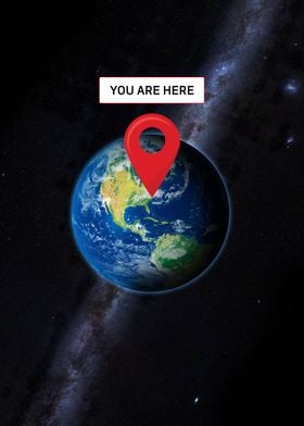 Earth You are here