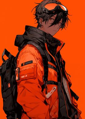 Orange Anime Guy