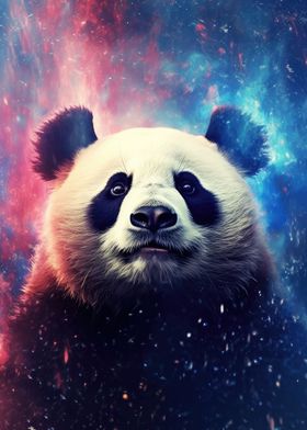 Panda Night Galaxy