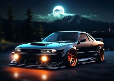 JDM car Nissan Silvia