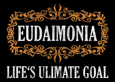 Eudaimonia Stoicism Retro